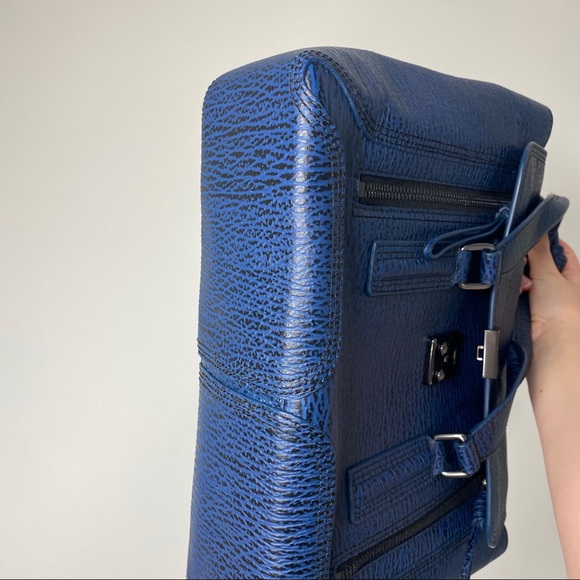 3.1 Phillip Lim medium pashli satchel in lapis - Picture 10 of 10